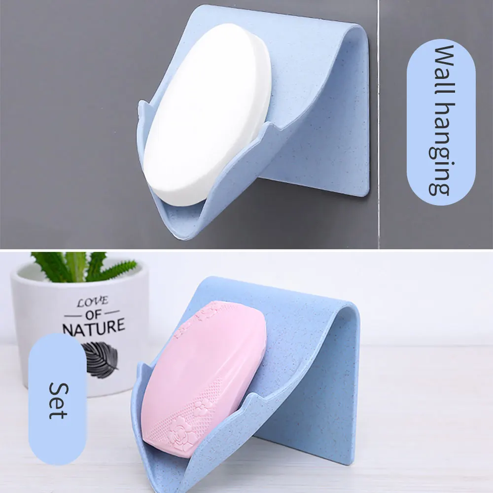 Высококачественный бесшовный настенный держатель для мыла дренажные отделочные