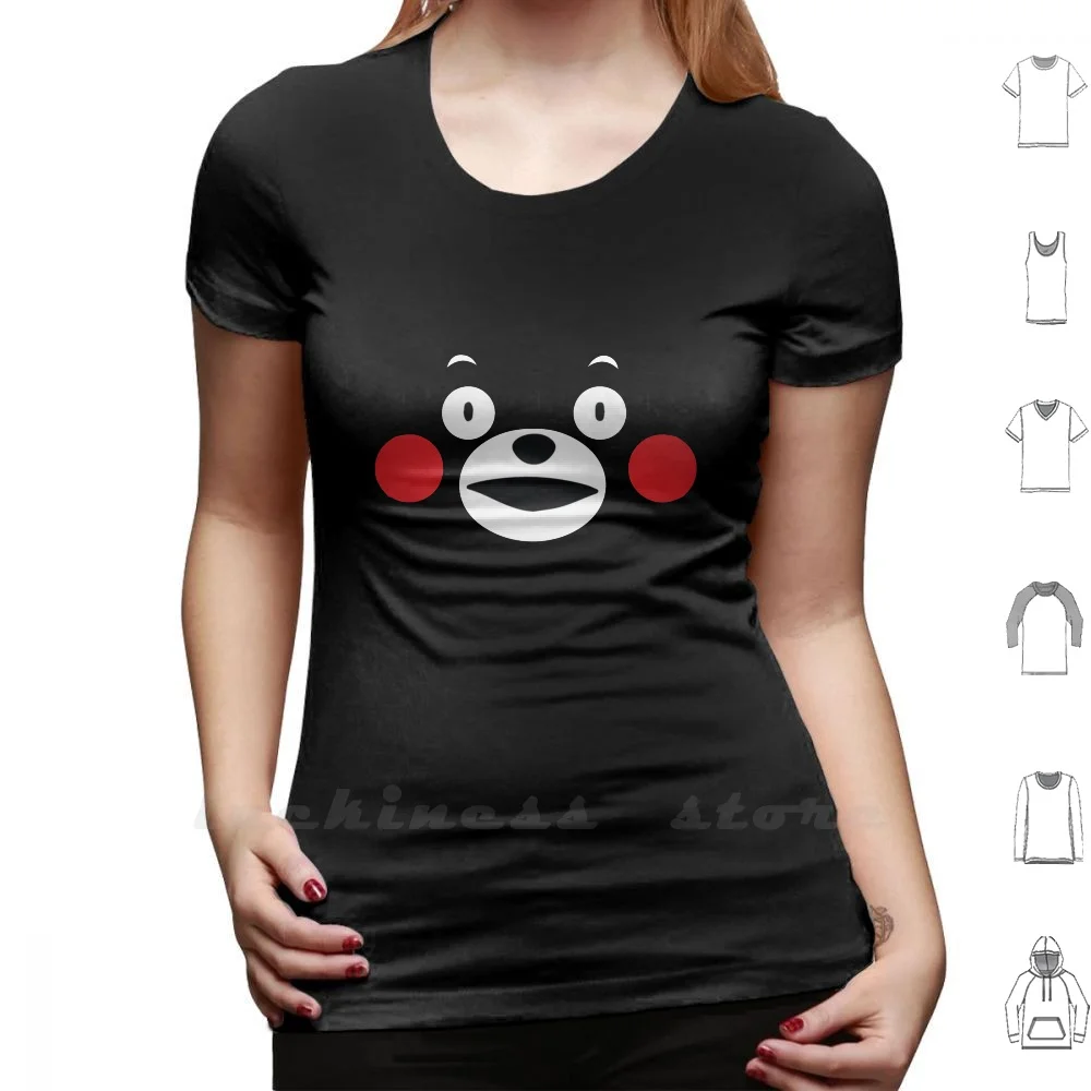 Kumamon футболка звонка хлопок японского аниме японский Кумамон Медведь детские