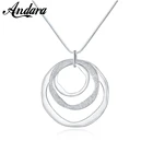 Новинка 925, ожерелье, модное ожерелье с подвеской в виде диска для женщин, цепочка до ключиц, свадебная бижутерия, подарок