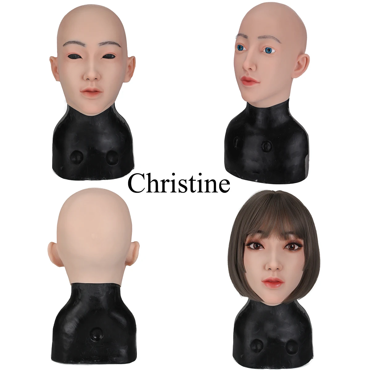 Для наращивания на всю голову маска для трансвеститов перетащите Queen