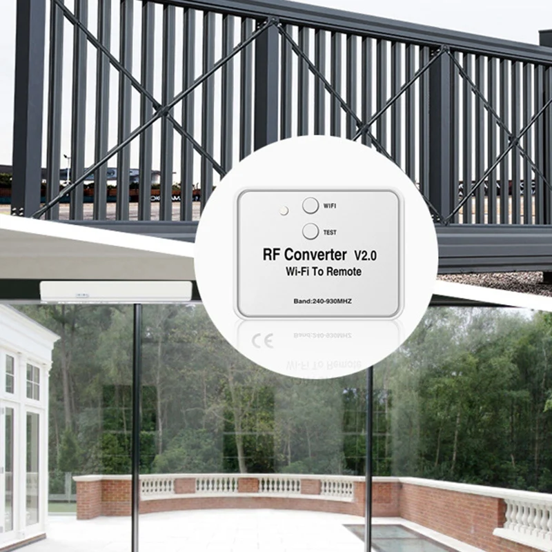 

5Pcs Type-C USB-C to USB 2.0 OTG Adapter(Black) with Universal WiFi Switch Remote Control 433MHz