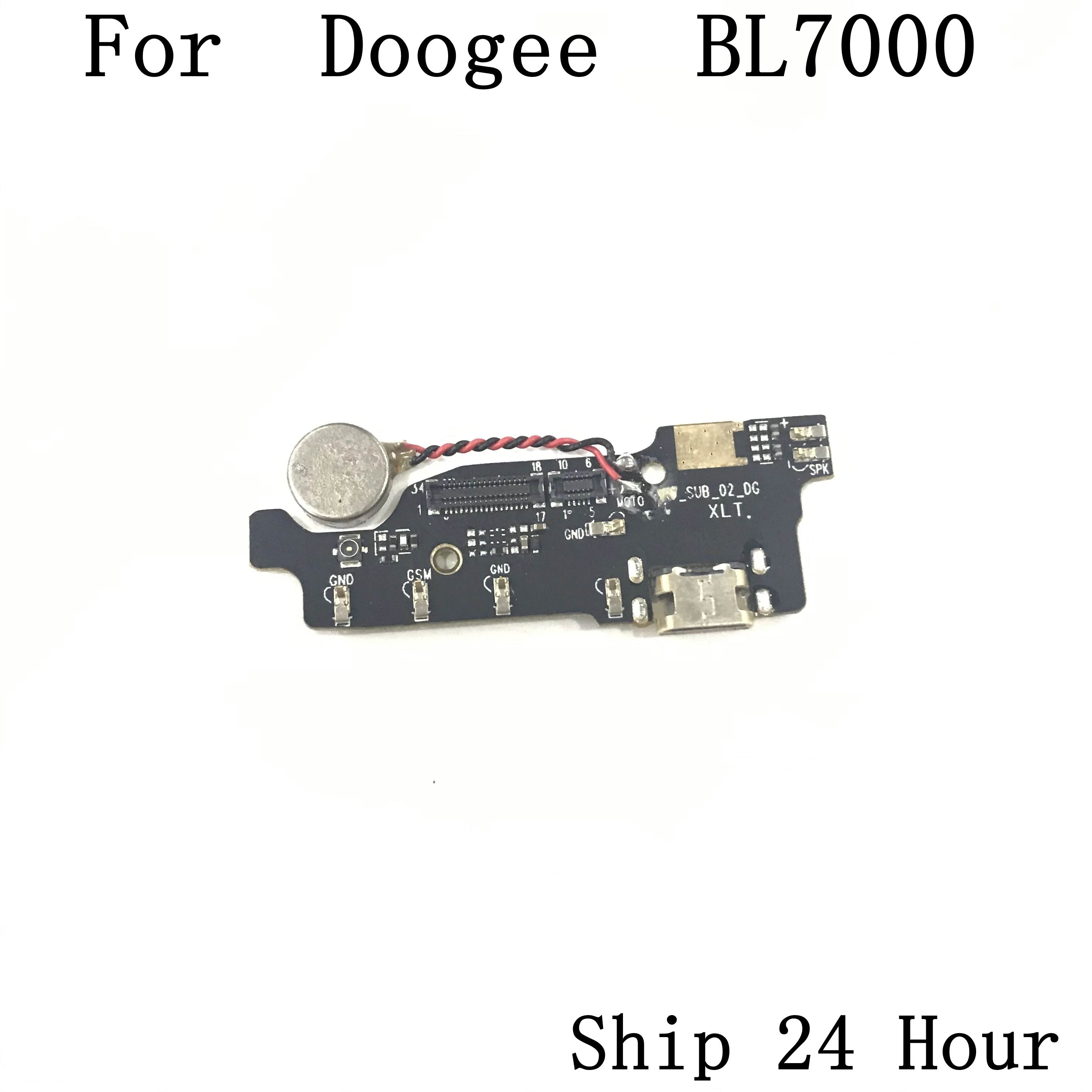 Doogee BL7000 б/у USB зарядная плата + вибромотор Для ремонт починка Замена части|Платы