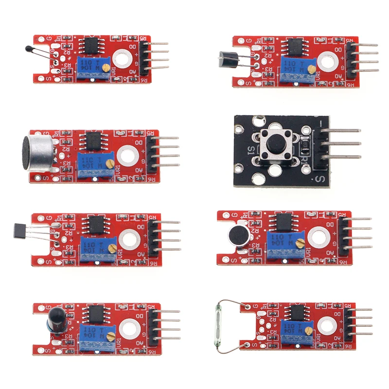 45 сенсорных модулей для начинающих arduino лучше чем 37 в 1 набор обучения сенсору с