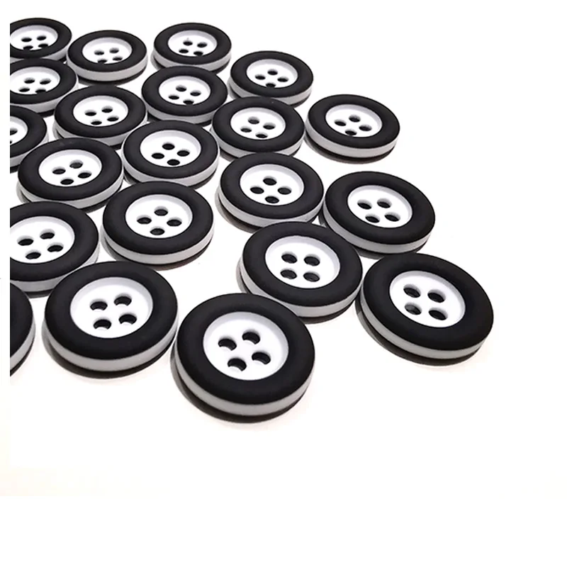 Матовые пуговицы из смолы 4 цветов сделай сам для одежды ручной работы круглые с