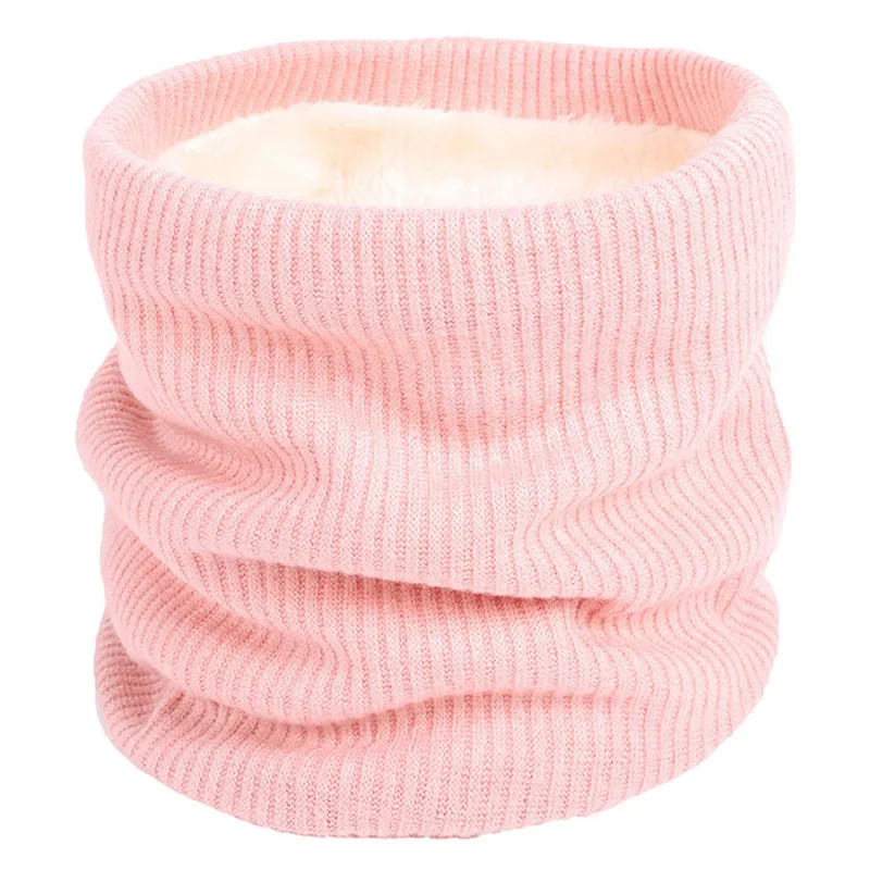 Зимние женские бархатные шарфы кольца 2020 мужские теплые вязаные толстые