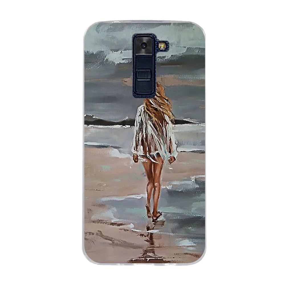 

Case for LG K8 Lte K350 K350E K350N 5.0" Cover Soft Thin TPU Silicone Back Shell Phone Cover For LG K8 Case Coque For LG K 8 k8