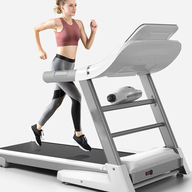

Treadmill Household Small Folding Multi-function Ultra-quiet Indoor Gym Treadmill Motorized Running Machine 120kg Load SJ