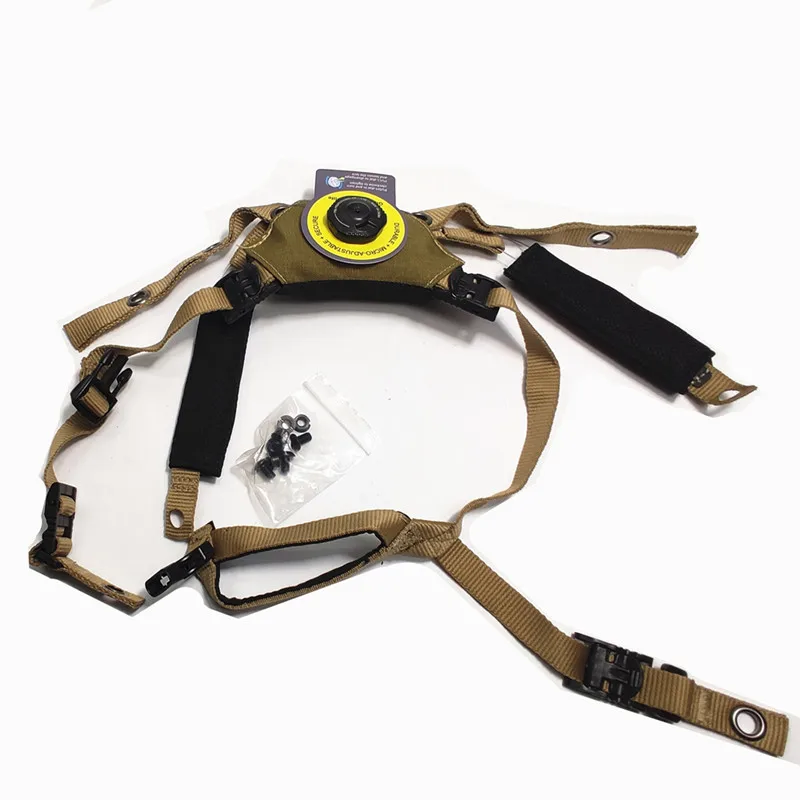 Система подвески шлема Венди ремешок для FAST MICH Military Airsoft Outdoor Hunting BK/DE/RG аксессуары