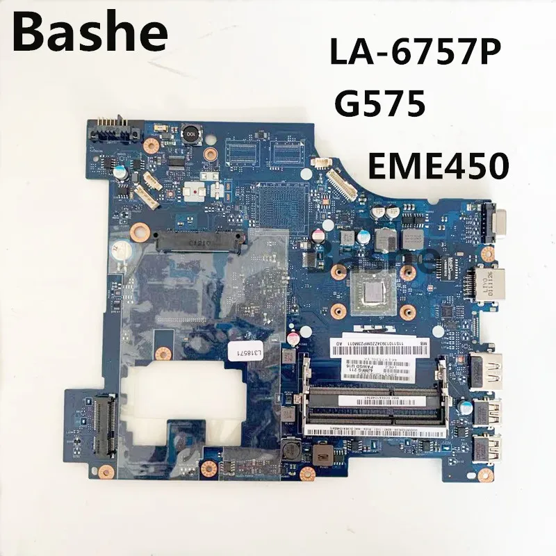 Материнская плата для ноутбука Lenovo G575, встроенная графическая карта памяти процессора Eme450, Полная проверка Материнская плата для ноутбука Lenovo G575, встроенная графическая карта памяти процессора Eme450, Полная проверка