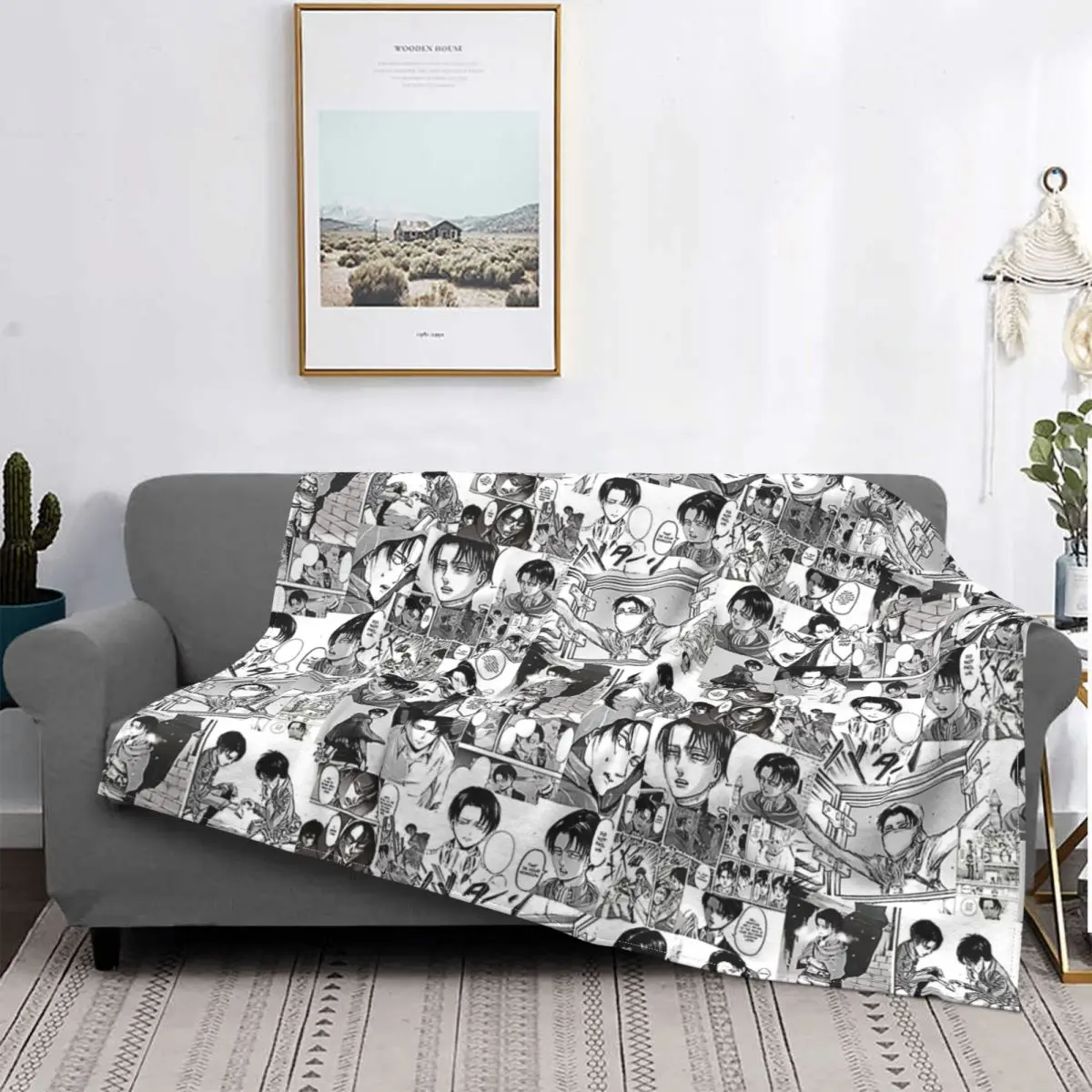 

Levi манга-манги для серебра, манты Ланы suave y acogedora, милые украшения