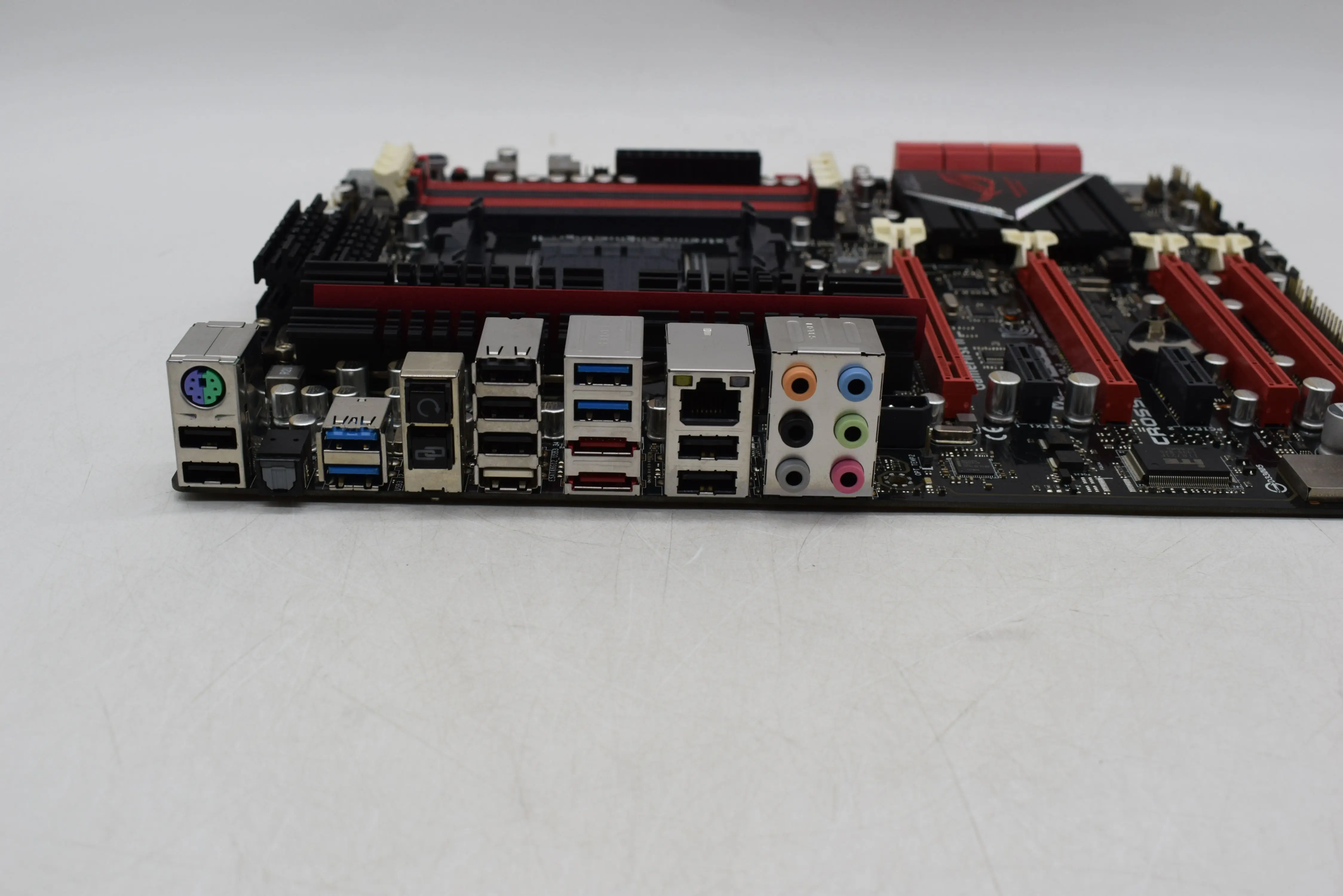 Для ASUS Crosshair V Formula Z C5F Socket AM3 + DDR3 32GB USB2.0 USB3.0 б/у настольная материнская