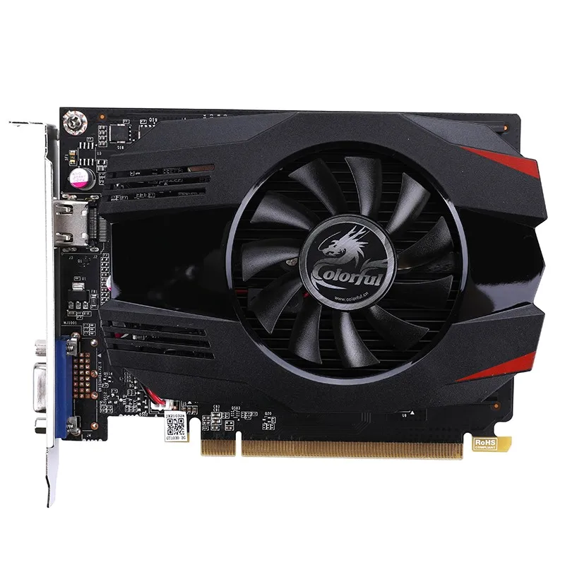 

Дискретная видеокарта для GT1030 Real 2G 4G DDR4 VGA HDMI Gold Edition HD