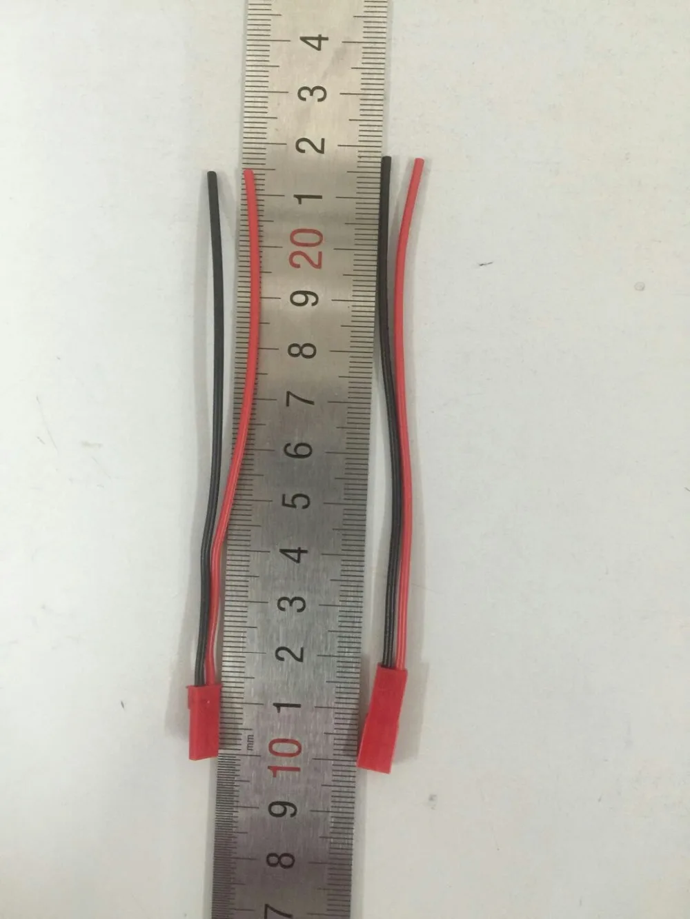 1 пара силиконовых 22AWG 100 мм JST разъем свинцовый провод женский мужской для DIY RC LiPo