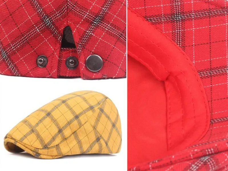 

Beret Men's Spring Summer Autumn Thin Cap Men's And Women's Universal British Retro Literary Cap