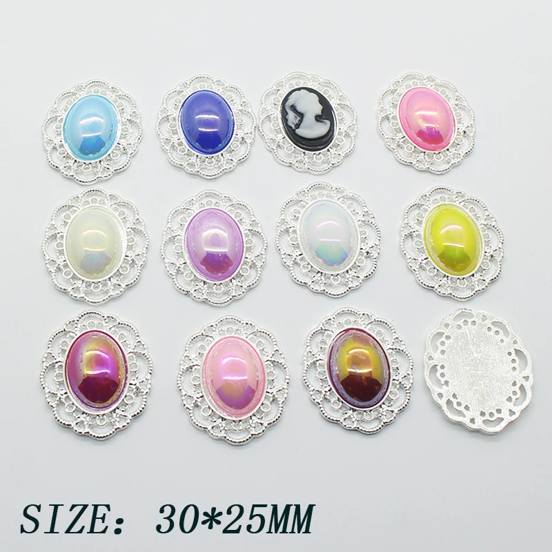 Модная разноцветная пуговица с жемчужиной и стразами Швейные аксессуары 10 шт.