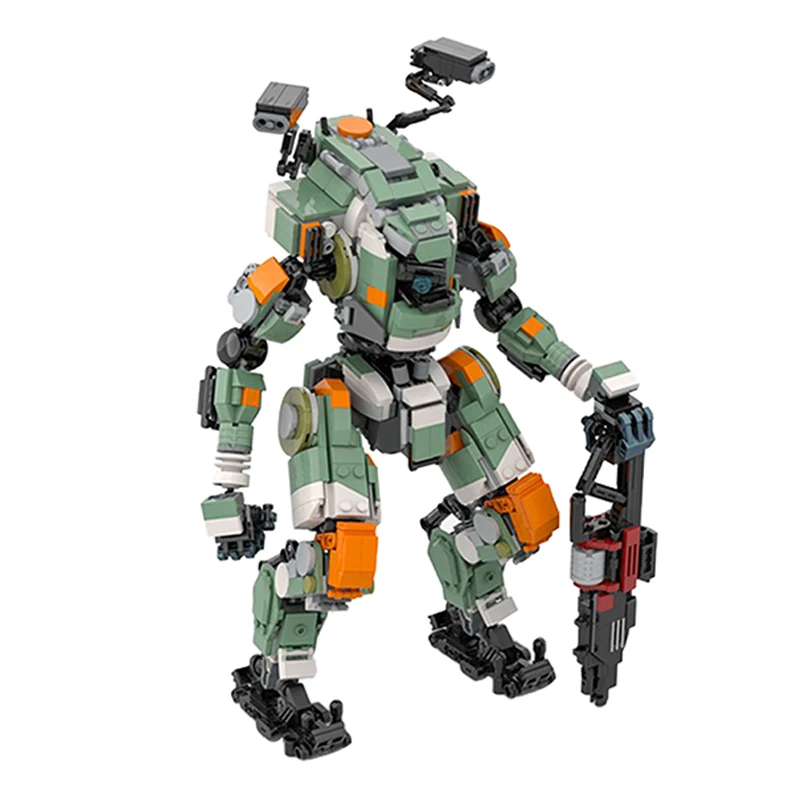 

moc Creators Expert Mecha Game Titanfalls 2 BT-7274 Vanguard-class Titan Technical Robot Building Blocks Toys For Children