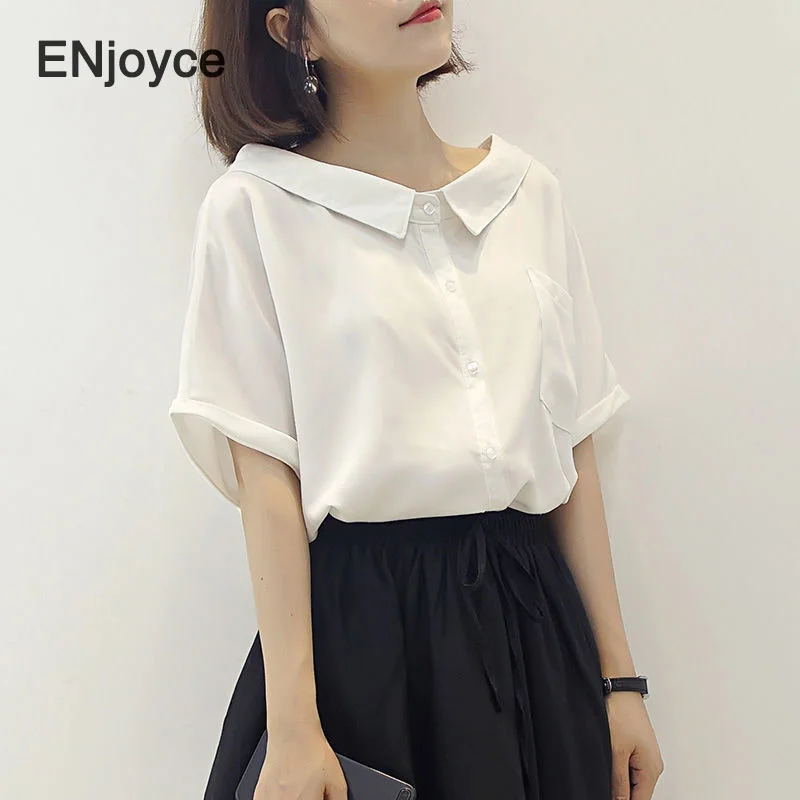 

Women Vintage Red Cotton Short Sleeve Loose Blouse Shirts Female 2021 Summer Square Neck Chiffon Blouses Tops