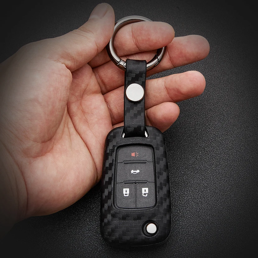 

Car Key Ptotection Case Cover For Buick Enclave Encore Envision Verano Regal 2019 2020 For Chevrolet Trax Key Ring Accessories