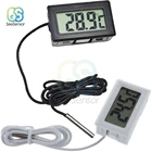 Цифровой мини-термометр с ЖК-дисплеем, комнатный удобный датчик температуры