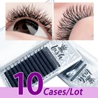 Ресницы Накладные Y-образные мягкие натуральные, 8-15 мм, 10 шт.партия