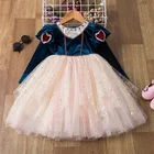 Юбки для маленьких девочек, детская одежда на день рождения, зимняя детская одежда Вечерние платья-пачки принцессы, милый стиль