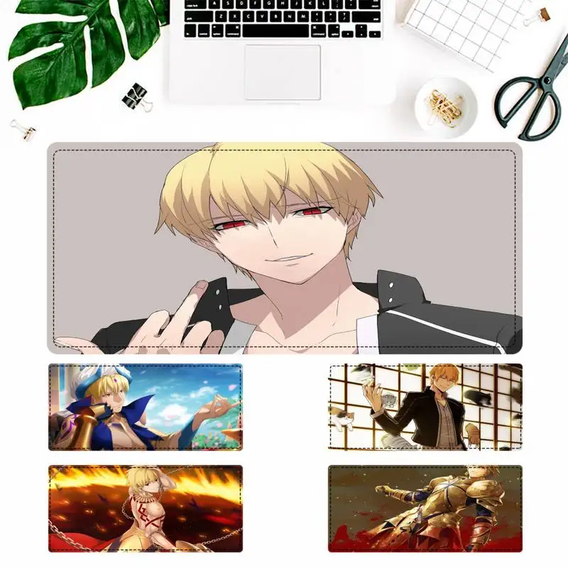 

Soft Fatestay night Gilgamesh Gaming Mouse Pad Laptop PC Computer Mause Pad Desk Mat For Big Gaming Mouse Mat For Overwatch/CSGO