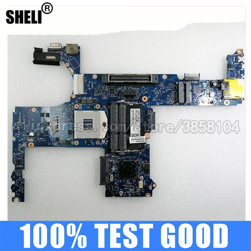 SHELI Laptop motherboard 686040-001 for HP 8470P 686040-501 motherboard Notebook PC mainboard 100% Tested