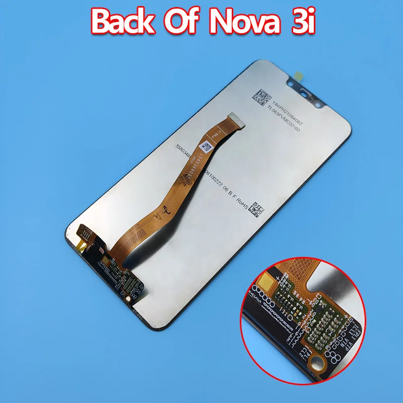 ЖК-дисплей для huawei Nova 3i+ сенсорный экран INE LX2 L21 сменный ЖК-дисплей для huawei Nova 3 lcd PAR LX1 LX9 экран