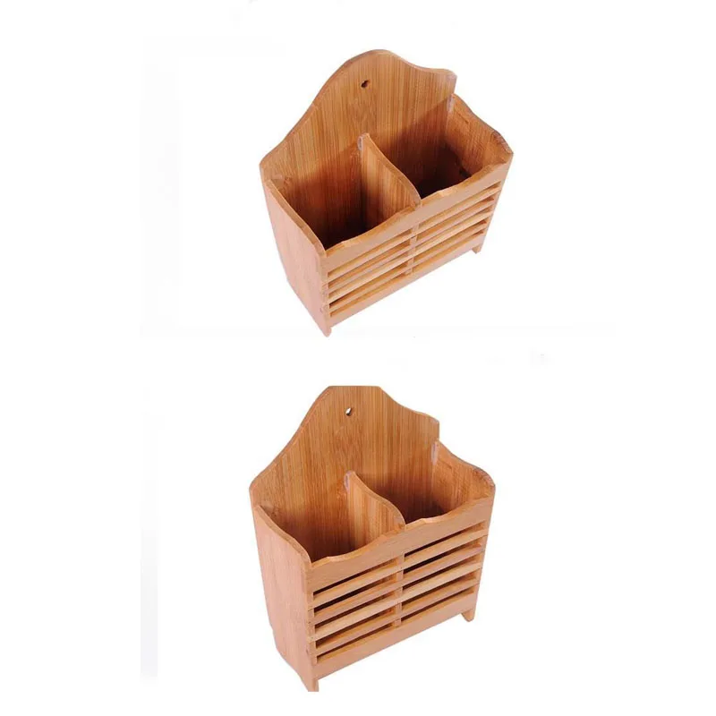 

Bamboo Fork Holder Tongs Spoon Spatula Cutlery Chopsticks Utensil Holder Crock Caddy Divider Organizer