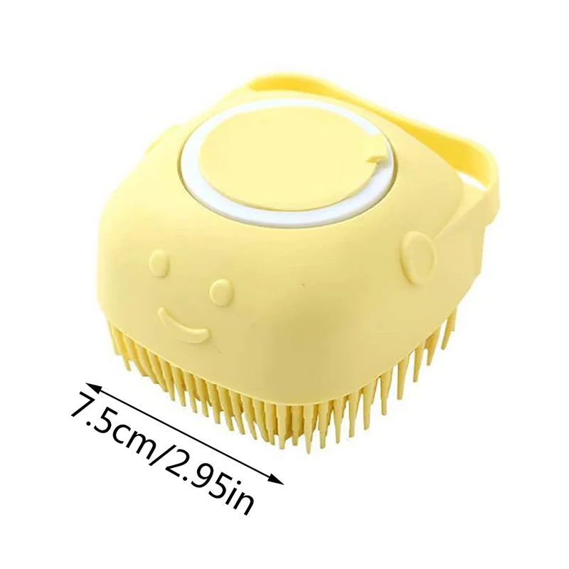 

Silicone Bath Shower Brush Body Scrubber Massage Brush Bathroom Washing Tools