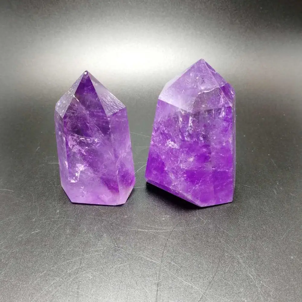 Красивая Фантазия 100% около 130-150 г красивый натуральный фиолетовый аметист кварц