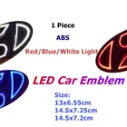 5D Автомобильная светящасветодиодный светодиодная Передняя и задняя эмблема значок светильник для Hyundai IX35 I30 SONATA YF TUCSON SANTAFE GENESIS COUPE VERNA Elantra ACCENT