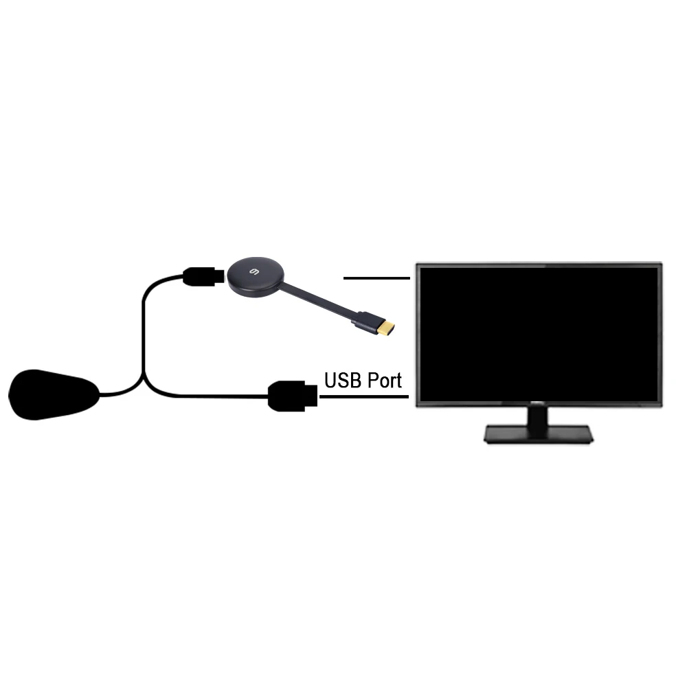Wi-Fi дисплей HD экран зеркальный ключ приемник для Google 2 3 6 Chrome Crome Cast Cromecast TV Stick видео