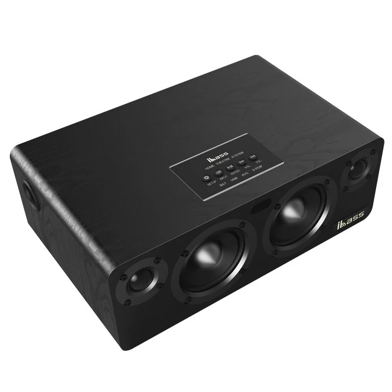 80 Вт Bluetooth книжная полка динамик HD аудио ТВ громкий домашний компьютер