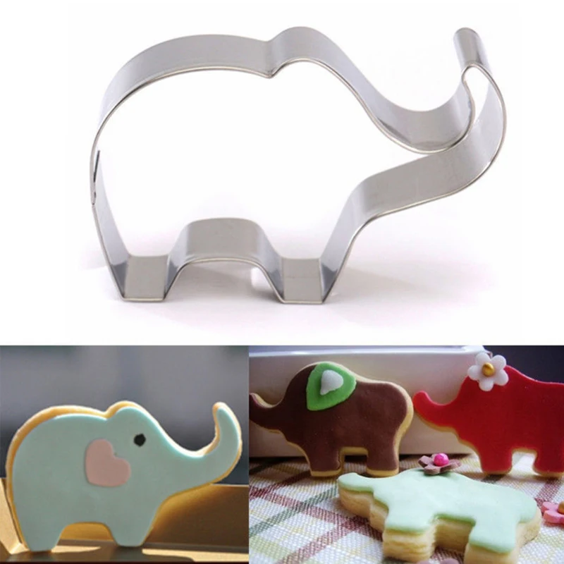 Кондитерские изделия в форме слона печенье ножи для тортов инструмент украшения