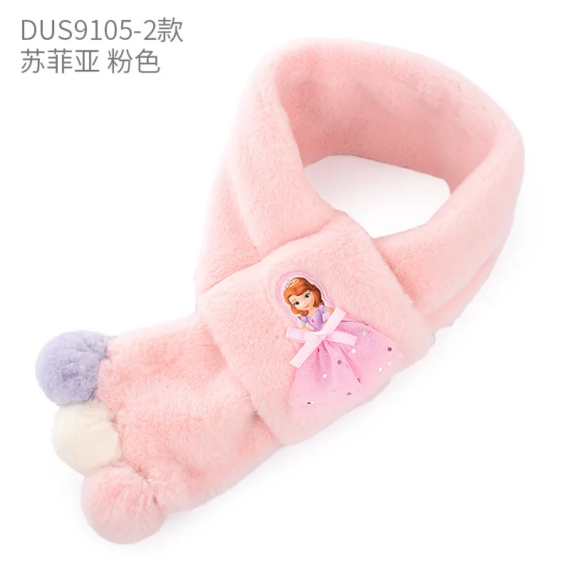 Оригинальный Disney Детский шарф из мультфильма Холодное сердце для девочек одежда