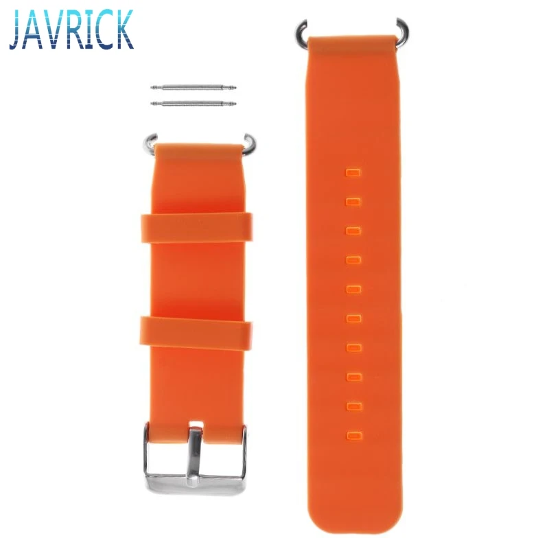 Детские Сменные Мягкие силиконовые наручные часы ремешок для детских умных