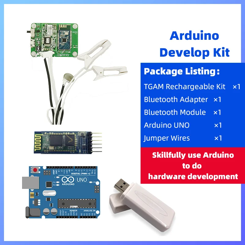 Модуль STM32 TGAM для Arduino комплект разработки EEG датчик мозговой волны с TGAT1