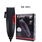 Машинка для стрижки волос Kemei, профессиональный электрический перезаряжаемый триммер для волос, машинка для стрижки бороды, парикмахерские машинки для стрижки волос