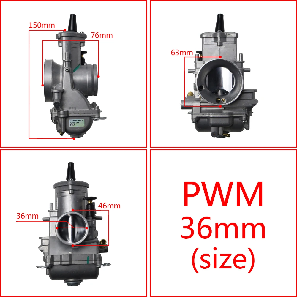 

Карбюратор MAIKELONG PWM 34 36 38 40 42 мм для Keihin универсальный переключатель Karts 2T гоночный мотоцикл Скутер ATV KTM 250CC карбюратор
