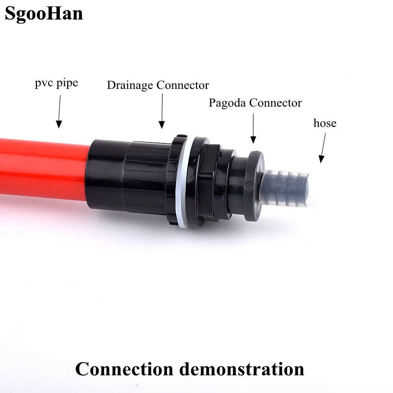 1 ~ 5 шт. набор соединений для труб из ПВХ аквариума внешний диаметр 32/40/50-16/20/25/30/40/50