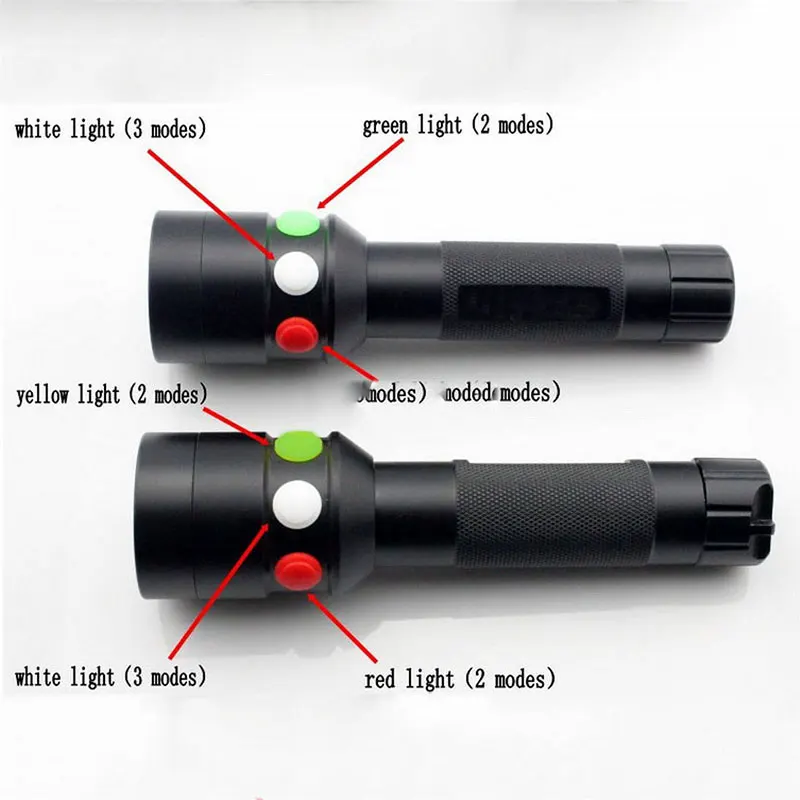 TMWT Белый Красный Зеленый LED триколор Перезаряжаемые железнодорожного сигнальная