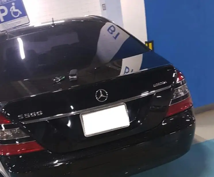 Спойлер для Mercedes Benz S series W221 S65 2014 2017 S300 S350 550ABS материал автомобильного заднего