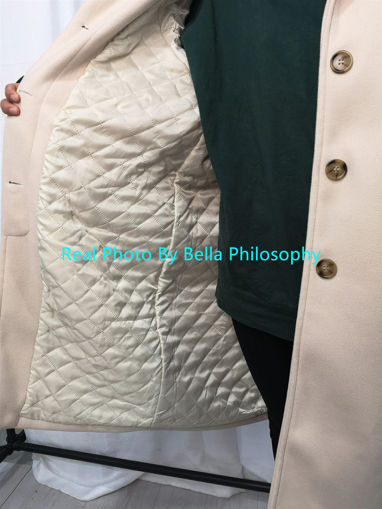 Heydress осеннее зимнее шерстяное пальто простое однотонное однобортное женское длинное шерстяное пальто с отложным воротником для отдыха