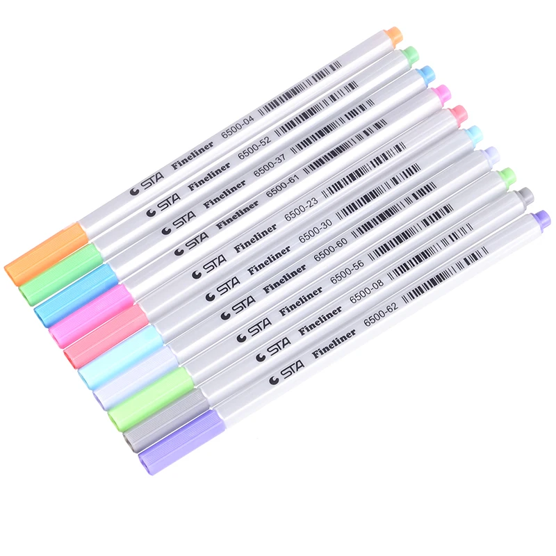 

Color pen fiber pen drawing pen to cancel 26 color pen hand-painted color fill color pen