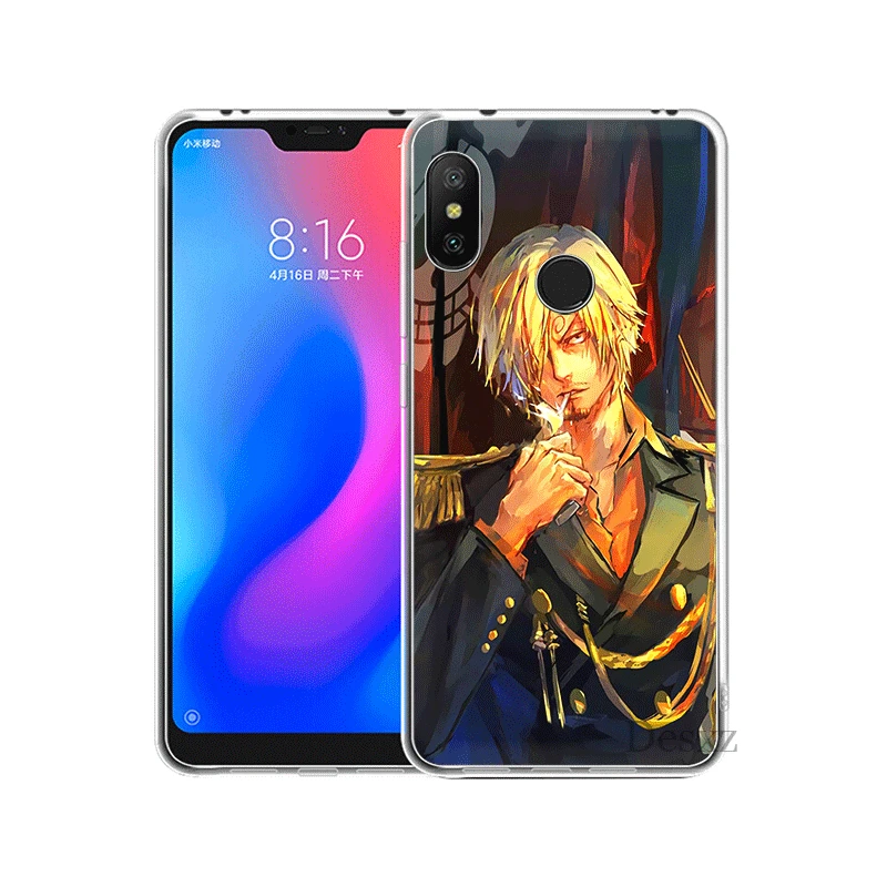 Mobile Phone Case For Redmi 3S 3 4 6 4A 4X 5A 7 7A K20 GO Pro Plus Hard Cover One Piece Vinsmoke Sanji High Shell | Мобильные