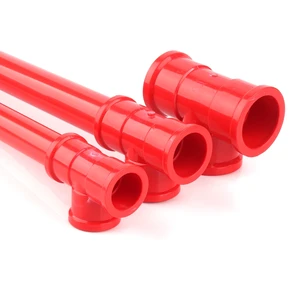 2 шт. I.D20  50 мм красные соединители для труб из НПВХ фитинги для аквариумных Рыбок трубка для цистерны сливная труба переходники для водопроводных труб тройник из ПВХ