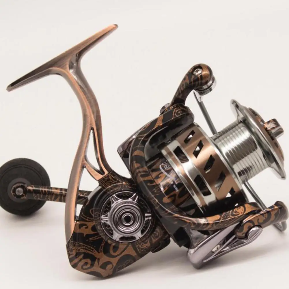 

Full Metal 14 Bearing Zero Clearance Spinning Fishing Reel Boat Sea Wheel Specification:1000,2000,3000,4000,5000,6000,7000 pesca