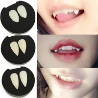 halloween decoration vampire teeth fangs dentures cosplay props false teeth costume props for horror diy holiday party supplies