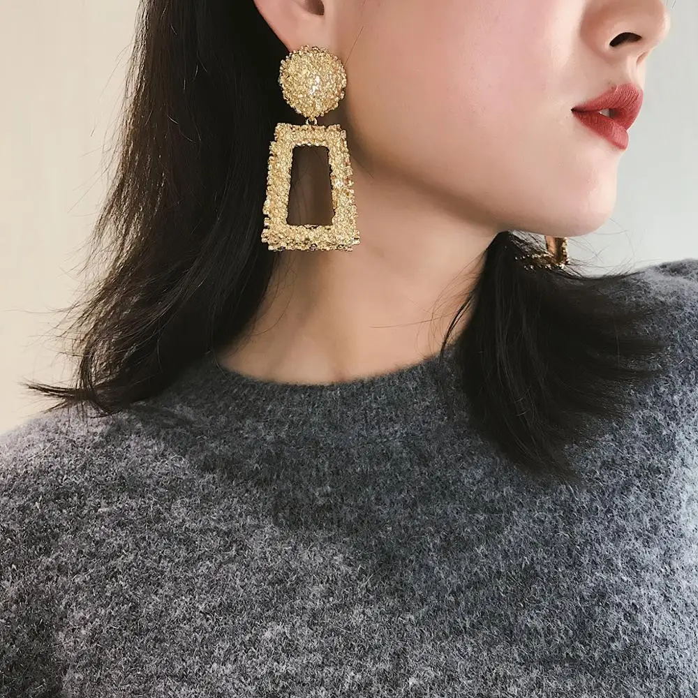 Хит продаж эффектные серьги для женщин золото серебро много цветов